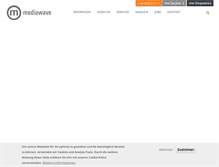 Tablet Screenshot of mediawave.de
